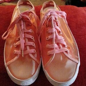 Stylish Pink Jelly Sneakers